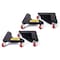 Pake Handling Tools Corner Mover Dolly, 1320 lb. Cap, Polypropylene, Set of 4 PAKCM02 - alternate 1